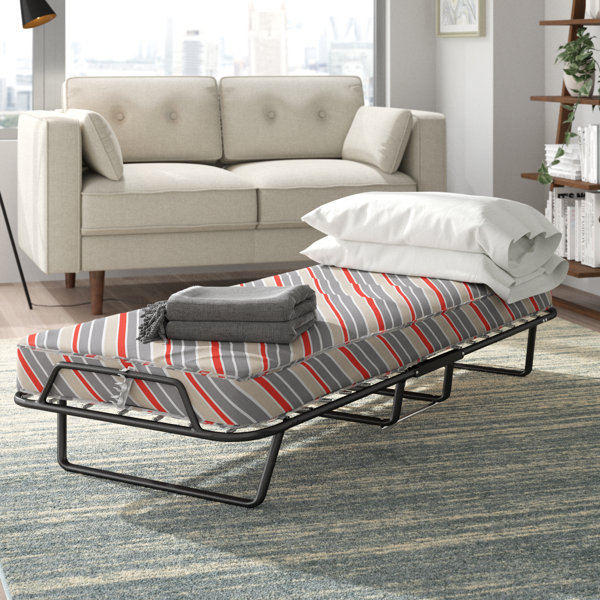 Alwyn Home Arely 15'' Folding Bed with Mattress Included & Reviews